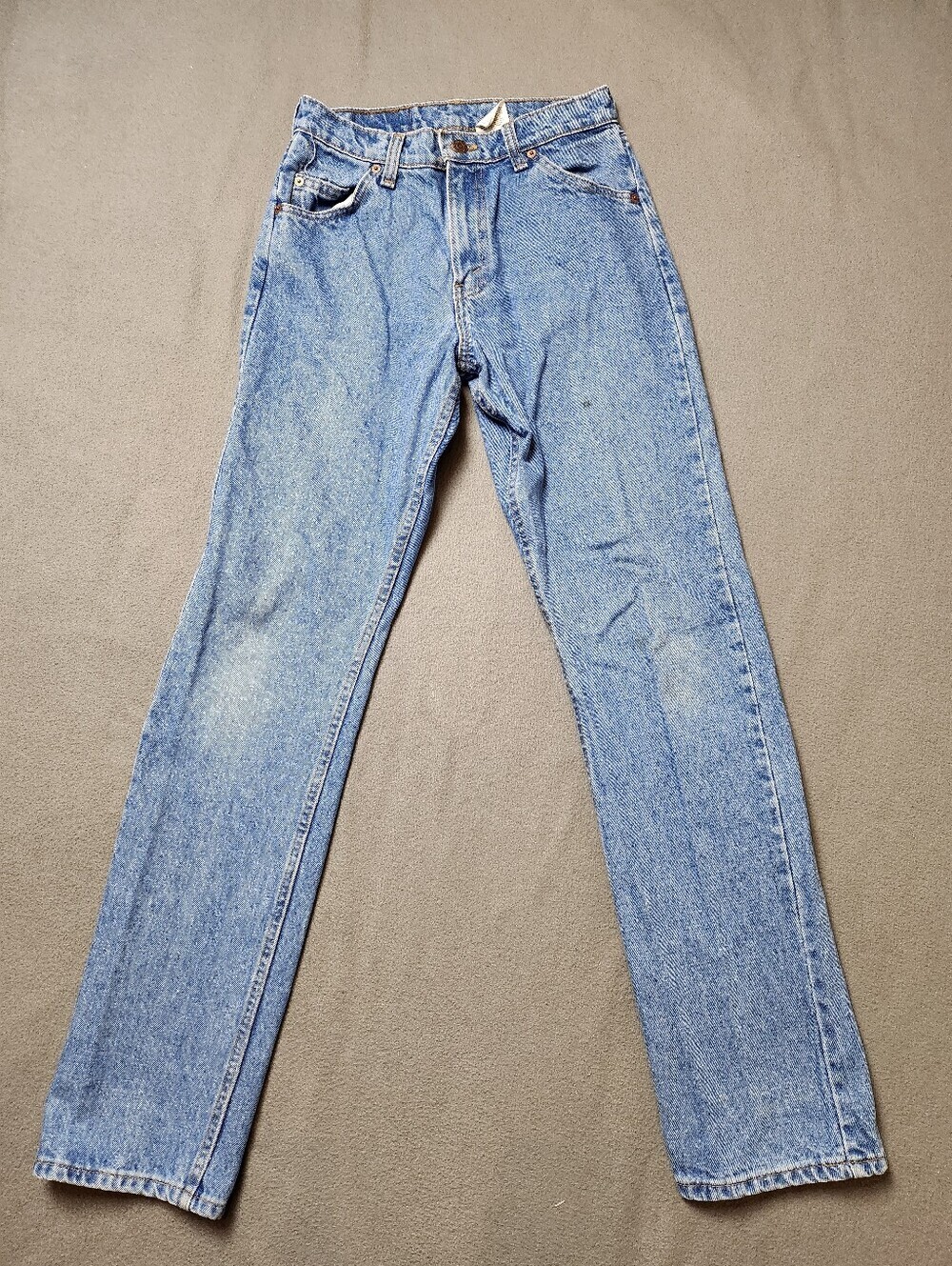 Vintage Orange tab Levis 610 Jeans